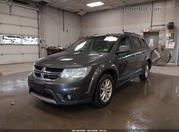 3C4PDDBG0GT183465 2016 DODGE JOURNEY Gray Przód lewy