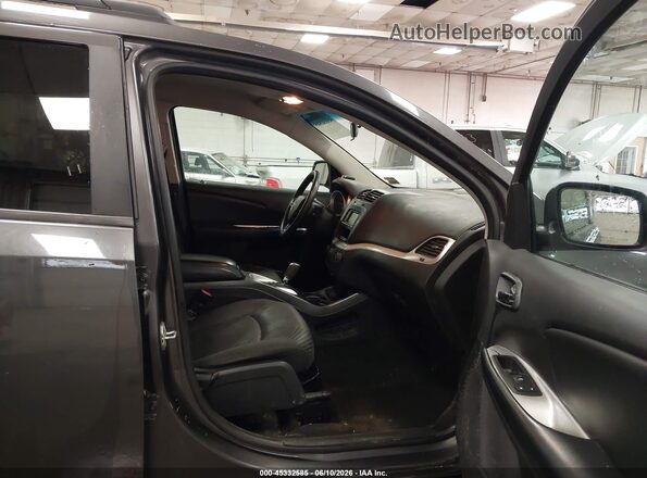 3C4PDDBG0GT183465 2016 DODGE JOURNEY Gray Widok wnętrza z przodu