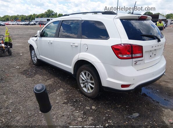 3C4PDDBG0JT477374 2018 DODGE JOURNEY Белый Задняя левая четверть