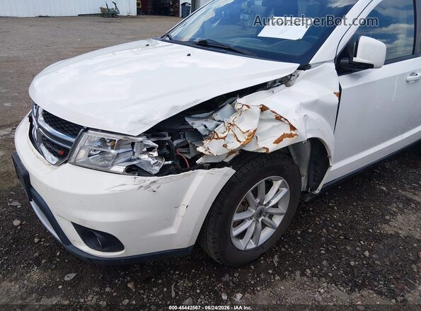 3C4PDDBG0JT477374 2018 DODGE JOURNEY Белый Вид спереди