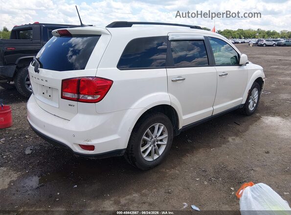 3C4PDDBG0JT477374 2018 DODGE JOURNEY Белый Задняя правая четверть