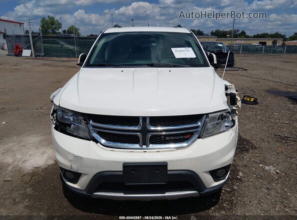 3C4PDDBG0JT477374 2018 DODGE JOURNEY Белый Вид щитка приборов
