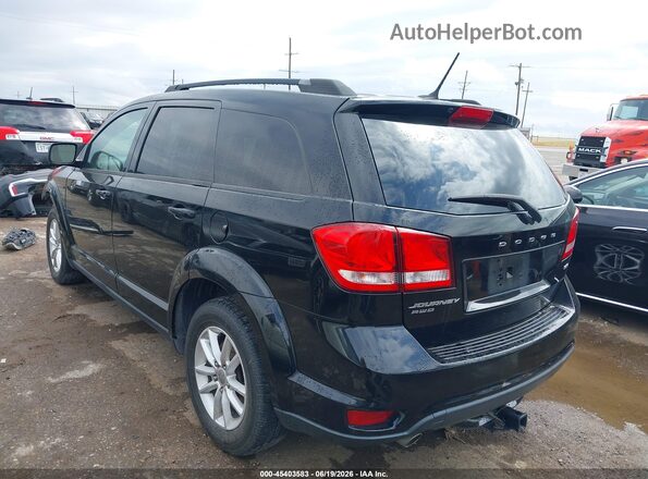 3C4PDDBG1HT578434 2017 DODGE JOURNEY Black Rear left