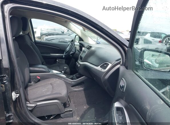 3C4PDDBG1HT578434 2017 DODGE JOURNEY Black Front interior view