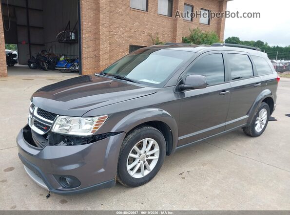 3C4PDDBG2GT200685 2016 DODGE JOURNEY Gray Առջևի ձախ երեք քառորդ տեսարան