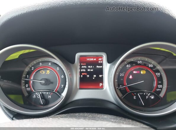 3C4PDDBG2GT200685 2016 DODGE JOURNEY Gray Հետևի նստատեղերի տեսք