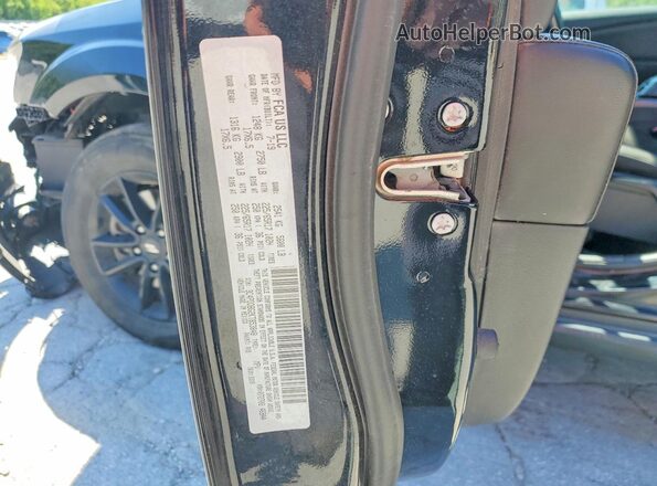 3C4PDDBG2KT853848 2019 DODGE JOURNEY Black VIN sticker view