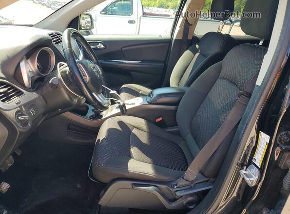 3C4PDDBG2KT853848 2019 DODGE JOURNEY Black Front interior view