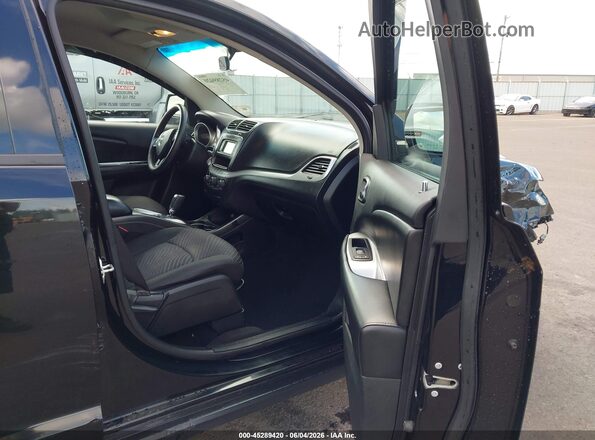 3C4PDDBG4GT215950 2016 DODGE JOURNEY Black Вид салону спереду