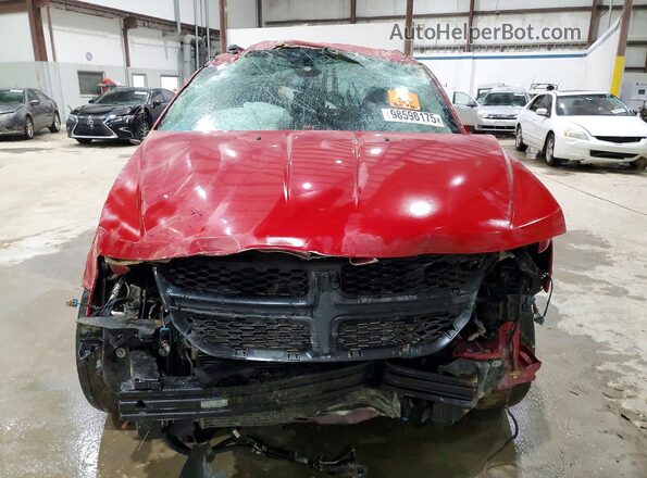 3C4PDDBG4KT720590 2019 DODGE JOURNEY Красный Вид спереди