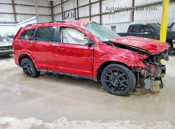 3C4PDDBG4KT720590 2019 DODGE JOURNEY Красный Передняя правая четверть