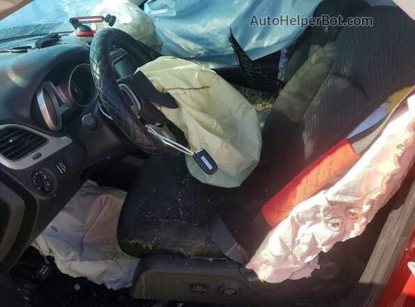 3C4PDDBG4KT720590 2019 DODGE JOURNEY Красный Вид салона спереди