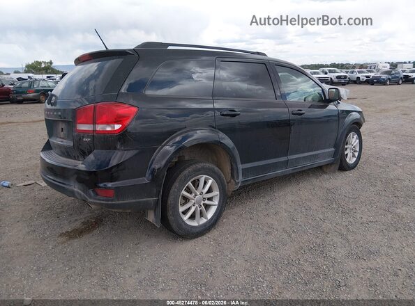 3C4PDDBG5GT173210 2016 DODGE JOURNEY Black უკანა მარჯვენა