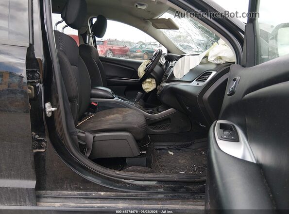3C4PDDBG5GT173210 2016 DODGE JOURNEY Black წინა სალონის ხედი