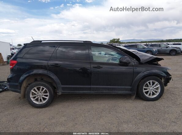 3C4PDDBG5GT173210 2016 DODGE JOURNEY Black უკანა სალონის ხედი