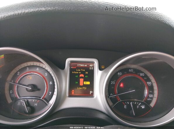 3C4PDDBG9GT150741 2016 DODGE JOURNEY White Widok tylnych siedzeń