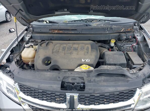 3C4PDDBGXHT577864 2017 DODGE JOURNEY Gray უკანა ხედი