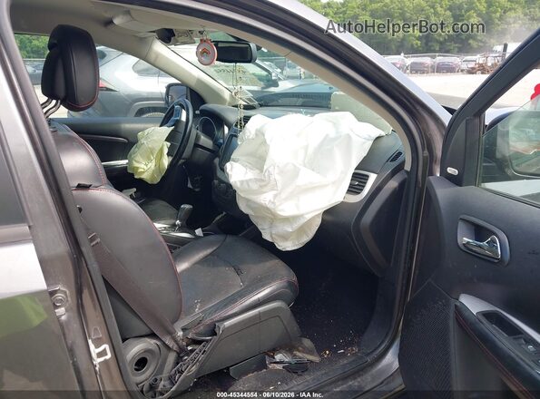 3C4PDDEG0KT694985 2019 DODGE JOURNEY Черный Вид салона спереди