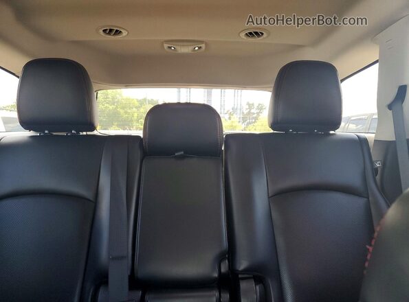 3C4PDDEG1GT163799 2016 DODGE JOURNEY Black Vista de los asientos traseros