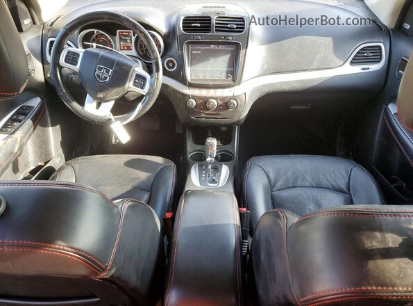 3C4PDDEG1KT774778 2019 DODGE JOURNEY Черный Вид панели приборов
