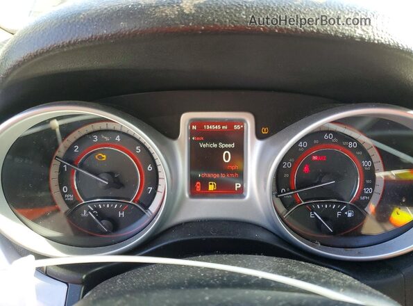 3C4PDDEG1KT774778 2019 DODGE JOURNEY Черный Вид щитка приборов