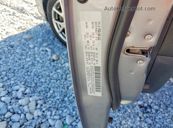 3C4PDDEG2GT213237 2016 DODGE JOURNEY Silver VIN sticker view