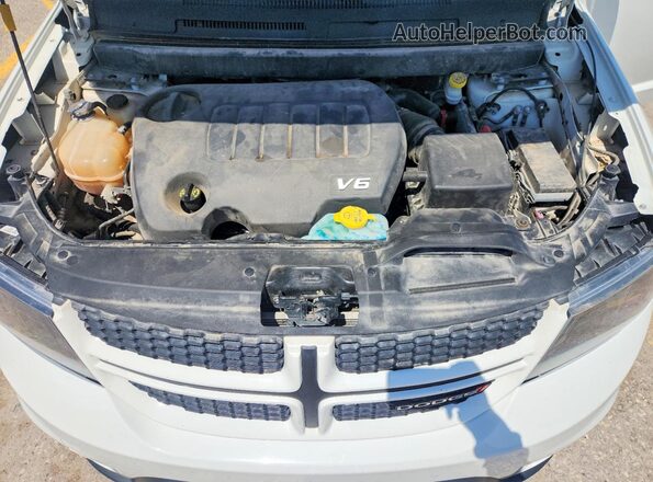 3C4PDDEG2HT608830 2017 DODGE JOURNEY Белый Вид подкапотного пространства