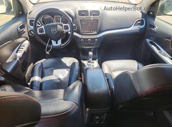 3C4PDDEG2HT608830 2017 DODGE JOURNEY Белый Вид панели приборов