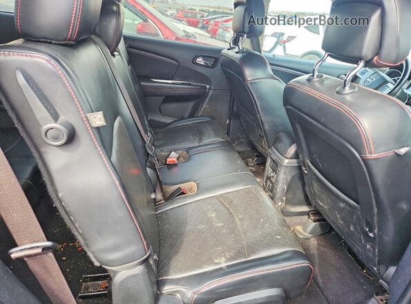 3C4PDDEG2JT344904 2018 DODGE JOURNEY Серый Вид задней части салона