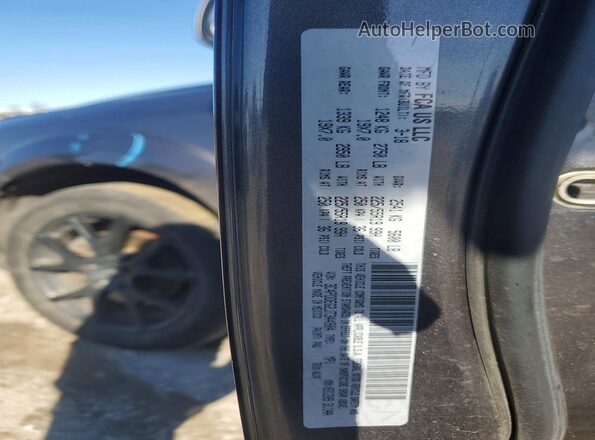 3C4PDDEG2JT344904 2018 DODGE JOURNEY Серый Вид наклейки с VIN-кодом