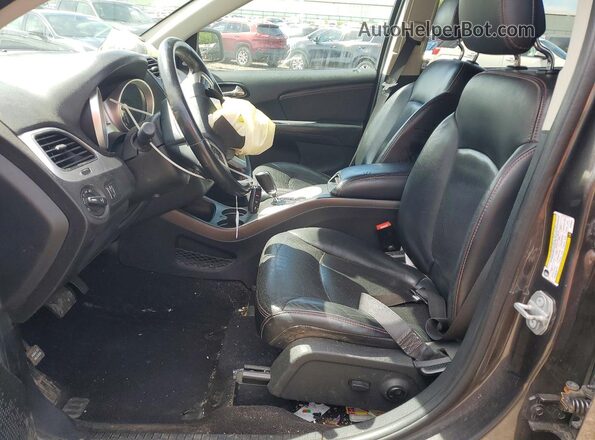 3C4PDDEG3JT288925 2018 DODGE JOURNEY Gray Front interior view