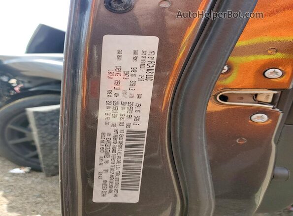 3C4PDDEG3JT288925 2018 DODGE JOURNEY Gray VIN sticker view