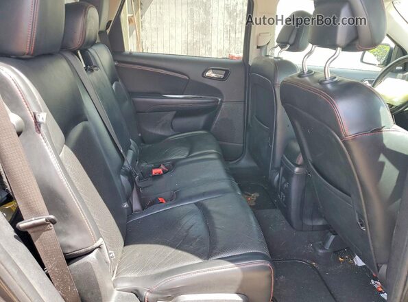 3C4PDDEG3JT288925 2018 DODGE JOURNEY Gray Rear interior view