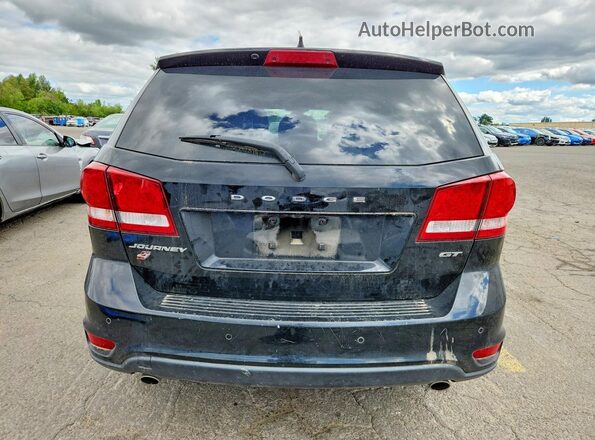3C4PDDEG3KT816562 2019 DODGE JOURNEY Black Widok z tyłu