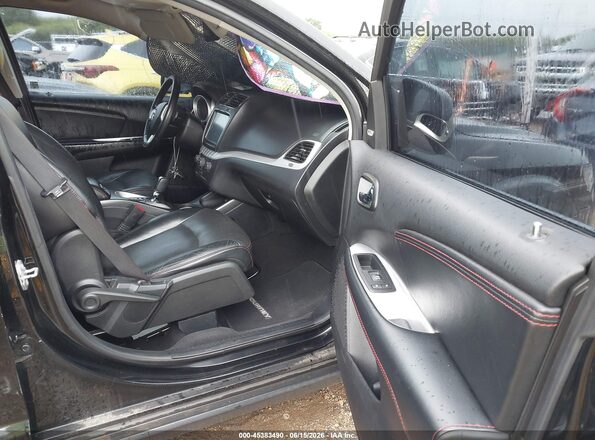 3C4PDDEG4HT521169 2017 DODGE JOURNEY Черный Вид салона спереди