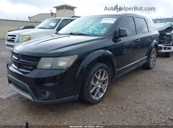 3C4PDDEG4HT521169 2017 DODGE JOURNEY Черный Передняя левая четверть