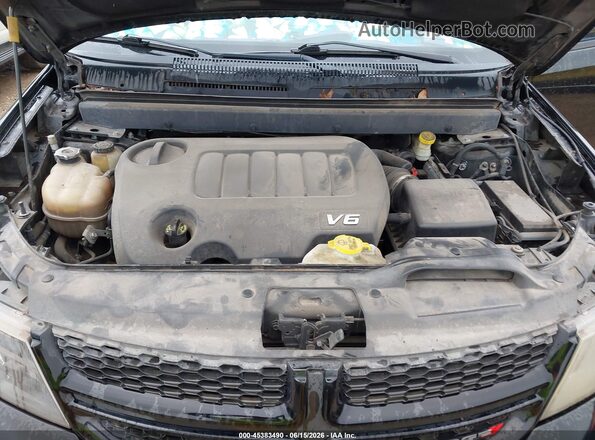 3C4PDDEG4HT521169 2017 DODGE JOURNEY Черный Вид сзади