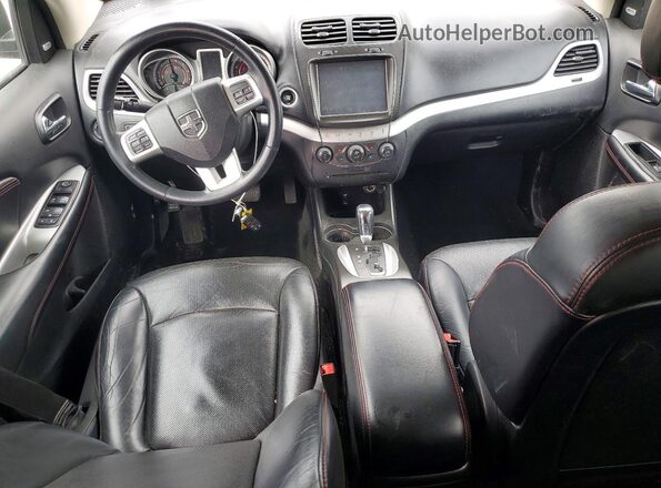 3C4PDDEG4HT610689 2017 DODGE JOURNEY Черный Вид панели приборов
