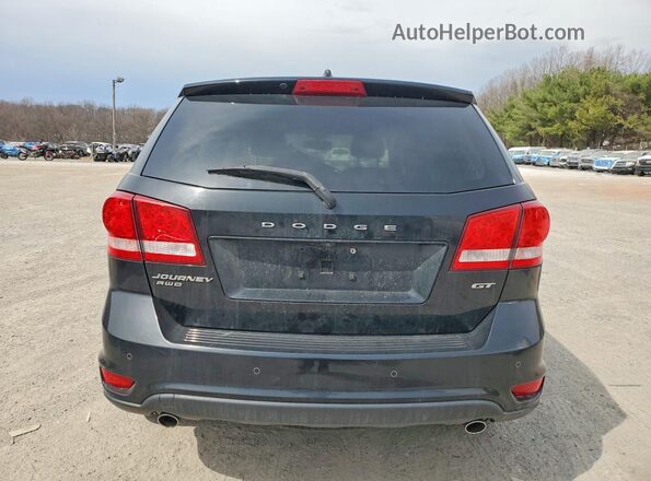 3C4PDDEG4HT610689 2017 DODGE JOURNEY Черный Вид сзади