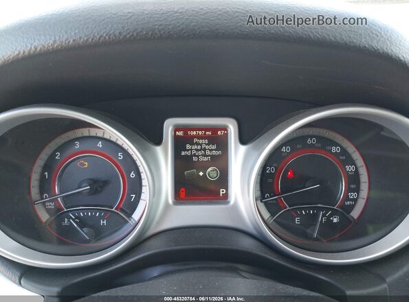 3C4PDDEG4KT708404 2019 DODGE JOURNEY Белый Вид задних сидений