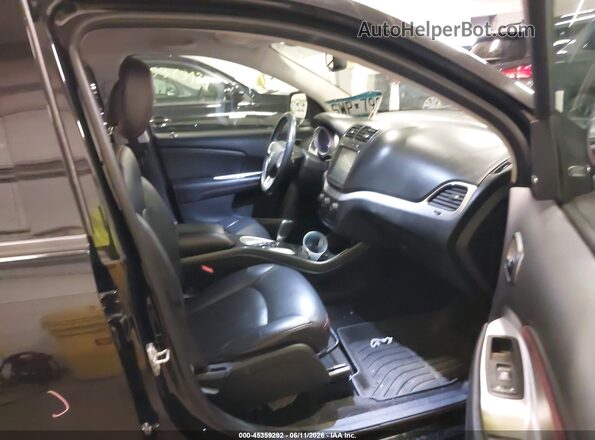 3C4PDDEG7GT144335 2016 DODGE JOURNEY Black Widok wnętrza z przodu