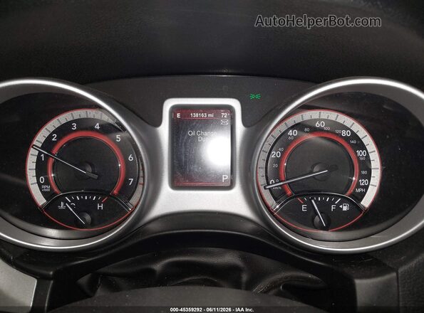 3C4PDDEG7GT144335 2016 DODGE JOURNEY Black Widok tylnych siedzeń