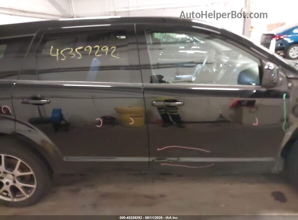 3C4PDDEG7GT144335 2016 DODGE JOURNEY Black Widok wnętrza z tyłu