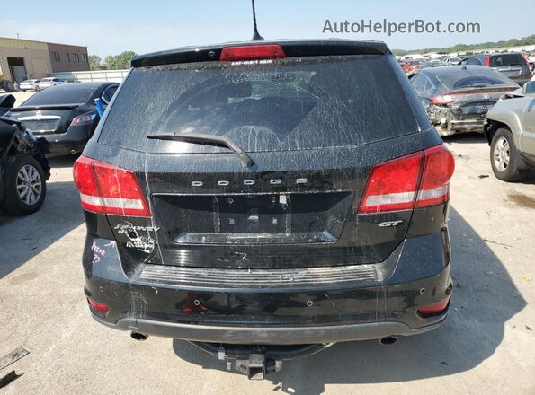 3C4PDDEG7HT584296 2017 DODGE JOURNEY Black Вид ззаду
