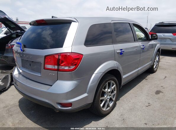 3C4PDDEG7KT774722 2019 DODGE JOURNEY Серебряный Задняя правая четверть