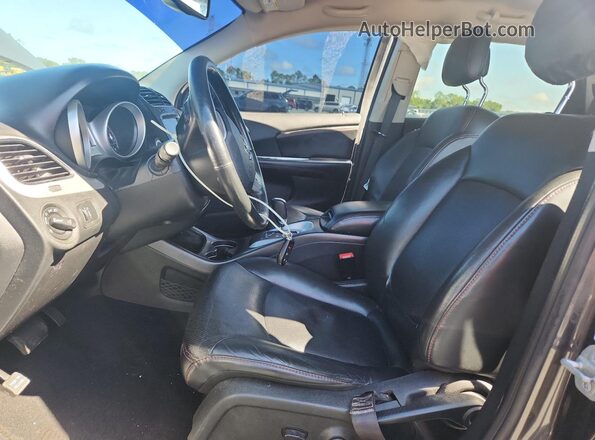 3C4PDDEG8GT117256 2016 DODGE JOURNEY Gray Widok wnętrza z przodu