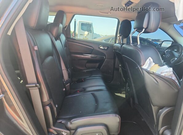 3C4PDDEG8GT117256 2016 DODGE JOURNEY Gray Widok tylnych siedzeń