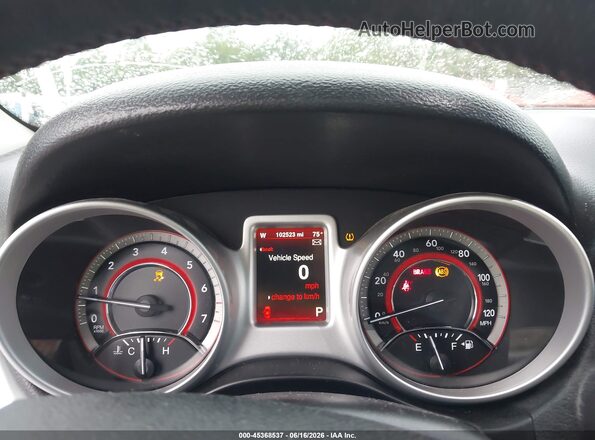 3C4PDDEG8GT168689 2016 DODGE JOURNEY Silver Widok tylnych siedzeń