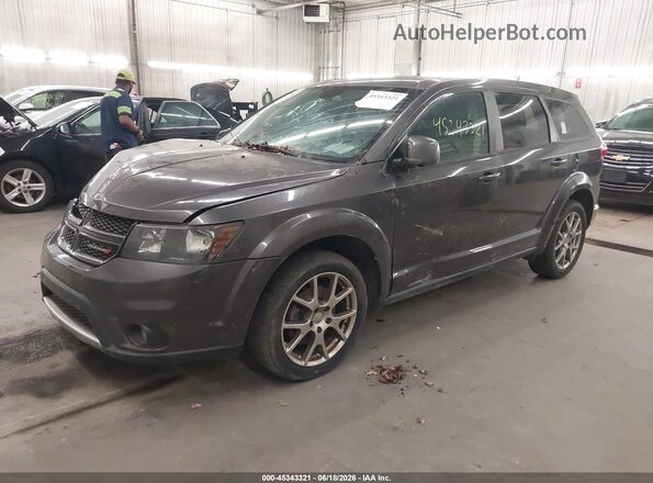 3C4PDDEG8HT505654 2017 DODGE JOURNEY Серый Передняя левая четверть
