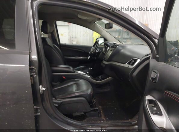 3C4PDDEG8HT505654 2017 DODGE JOURNEY Серый Вид салона спереди